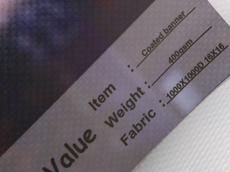 PVC Dijital Baskı Kaplamalı Flex Afiş 400gsm