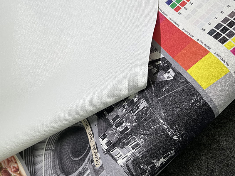 Solvent Baskı İçin Opak Beyaz Yazdırılabilir Substrat Filmi